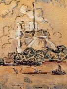Paul Signac Notre-Dame oil painting artist